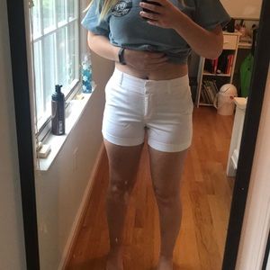 White J.Crew Shorts